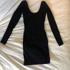 American Apparel Scoop Back Bodycon Dress
